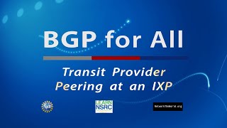 Transit Provider Peering at an IXP