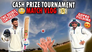 Two DOUBLE CENTURY In a tournament match.?😍 || GoPro fielding like Pakistan Team 😂