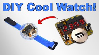 Digital LED Wrist Watch DIY