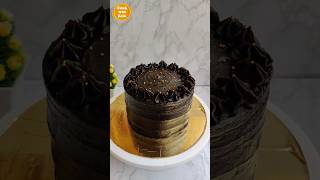 Dark Chocolate Ganache Cake by Cook With Zain