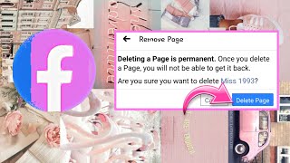 HOW TO DELETE FACEBOOK PAGE PERMANENTLY