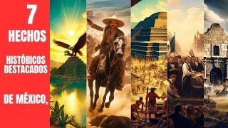 7 Hechos Históricos destacados de México, aquellos que han definido su cultura.