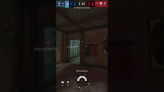 Rainbow Six perfectly timed grenade #funny #rainbowsixsiege #fyp #recommended