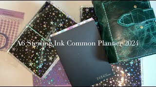 A6 Sterling Ink Common Planner 2024 ...or A5