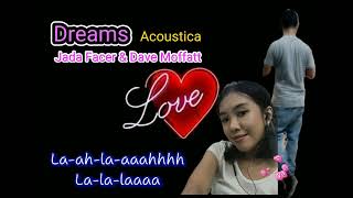 DrEAms (Acoustica) Cranberries Cover By Jada facer & Dave Moffatt (Lyrics)