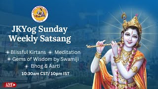 JKYog Weekly Satsang | Lecture By Swami Mukundananda | Meditation|Feb11th