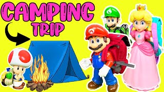 The Super Mario Bros CAMPING TRIP! with Princess Peach, Donkey Kong and Toad!