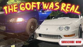 K20 AWD CIVIC HATCH VS K20 FWD INTEGRA