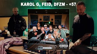 KAROL G, Feid, DFZM ft. Ovy On The Drums, J Balvin, Maluma, Ryan Castro, Blessd - +57 (Audio)