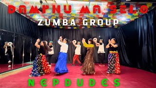 Damphu Ma Selo - Dance Performance By Nepdudes Zumba Group 🇳🇵❤️