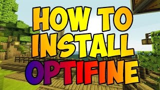 How to Install optifine for minecraft 1.8.8 easy