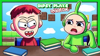 🌈 ESCAPE CREEPY TIMMY [FIRST PERSON SCARY OBBY] | Dipsy Plays Roblox Timmy's School Escape