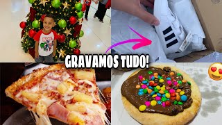 VLOG|FOMOS AO SHOPPING COMPRAR OS TÊNIS PARA O NATAL+NOITE DA PIZZA!