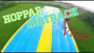 Hoppar Airtrack || Vlogg