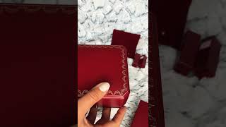 Best kind of unboxing, I saved ~ 1k on this item. Watch vlog on channel #shorts #cartier #unboxing