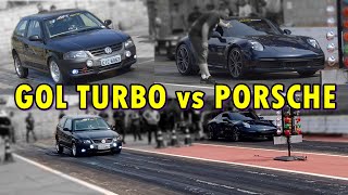 PORSCHE PERDEU para O GOL TURBO 😱