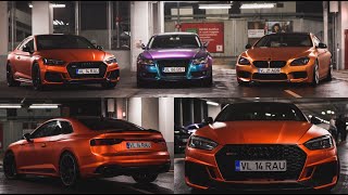 MATTE CHROME AUDI RS5!! Extra Bmw 640i si Audi A5 cu SUPER CULORI