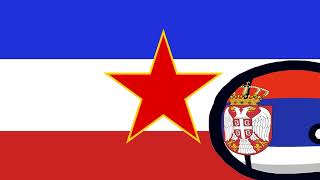 Serbia to Yugoslavia ¦ Flag Animation