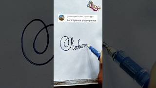 stylish name | Rohini | sk cursive art | how to make a stylish name | stylish signature