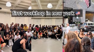 First Bollywood dance workshop in New York #aadilkhan