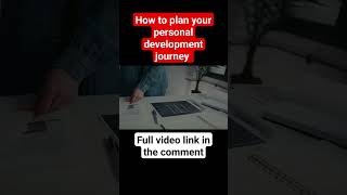 plan you personal development journey