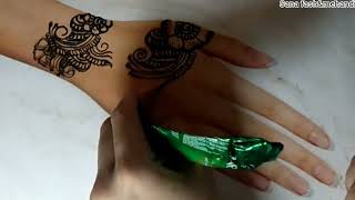 Mehandi Design #mehandi #video#trendingvideoHow do you feel about this video ? write in comment