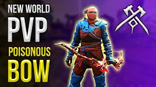 🔴 NEW WORLD: PVP with BOW. GOLD FARM на OPR, есть ли смысл? Играю за лучника. BEST MMORPG 2024