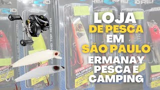 Visitando Loja de Pesca em São Paulo + Compras - Ermanay Pesca e Camping