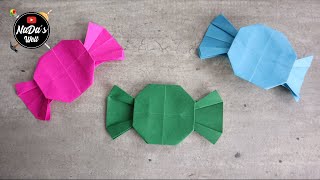 Origami BonBons basteln, DIY / How to make Origami Candy / Basteln & Gestalten