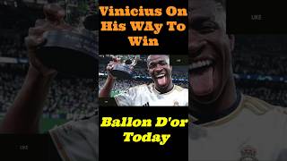 Ballon D'or For Vini #football