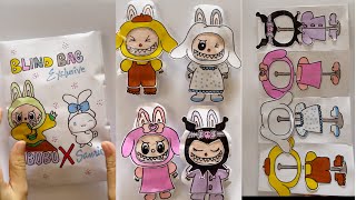 귀여워 Tutorial Labubu X Sanrio blind bag​⁠ #popmart #labubu #blindbag #unboxing  @DIYRaheemAlhayah