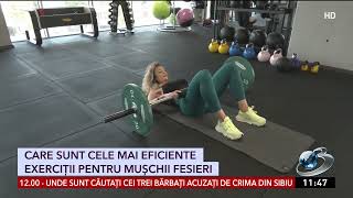 Care sunt cele mai eficiente exerciţii pentru muşchii fesieri