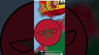 Dibujando países parte 32 (🇲🇦 Marruecos 🇲🇦) #countryballs #viral #shorts #marruecos