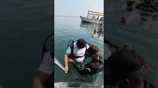 Tarkarli beach scuba diving preparation and actual situation