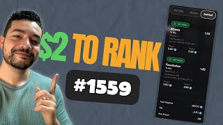 How $2 Got Me to #1.5k Rank on Divvy Bets