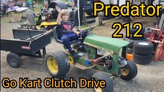 Predator 212 John Deere 110 Part 4