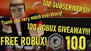 100 Subscribers Special! *100 ROBUX GIVEAWAY*「CHECK THE DESCRIPTION!」