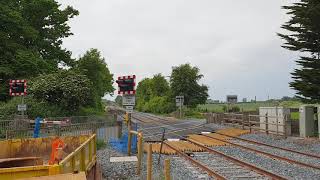 NIR Class 3000 (3003) @ Drumbane Road Level Crossing, Moira 5/6/2018