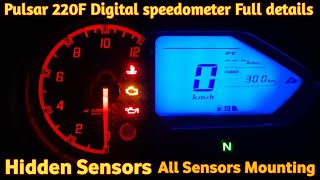 new Bajaj Pulsar 220F bs6  2021 Speedo meeter Detailed REVIEW