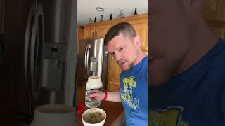 Ghost Cinnabon Whey Protein Taste Test in Oatmeal #ghostlifestyle #cinnabon ##tastetest