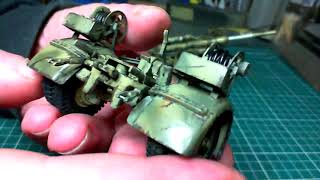 TAMIYA 1/35 Scale German 88mm Gun Flak 36/37 Build Update 13