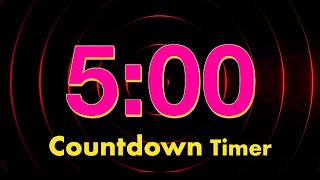 5 minute EXPLODING Countdown Timer