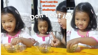 Don't eat it challenge! #donteatit #challenge #toodler