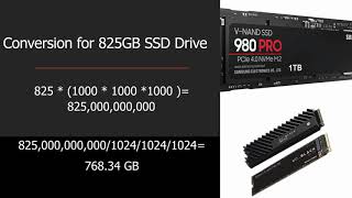 The Truth about SSD Actual Storage Size for PS5 825GB and XBOX Series X 1TB (Applies to PC as well)