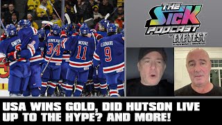 USA Wins Gold, Did Hutson Live Up To The Hype? & More | The Sick Podcast - The Eye Test Jan 5 2024