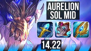 AURELION SOL vs ORIANNA (MID) | Legendary | KR Diamond | 14.22