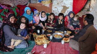 Primitive Village Life | Twin Children in a Cave || Afghanistan Village Life || #viralvideo #cooking