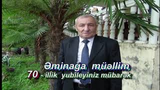 Lənkəran Xanbulan kəndi Əminağa müəllim 70-illik yubiley