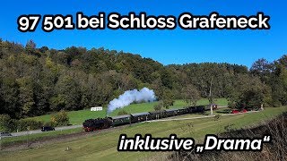 97 501 bei Schloss Grafeneck – und die „dramatischen“ Minuten zuvor