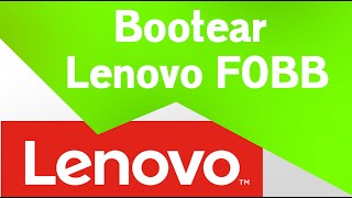 Bootear Lenovo F0BB AIO | Bootear formatear lenovo All In One